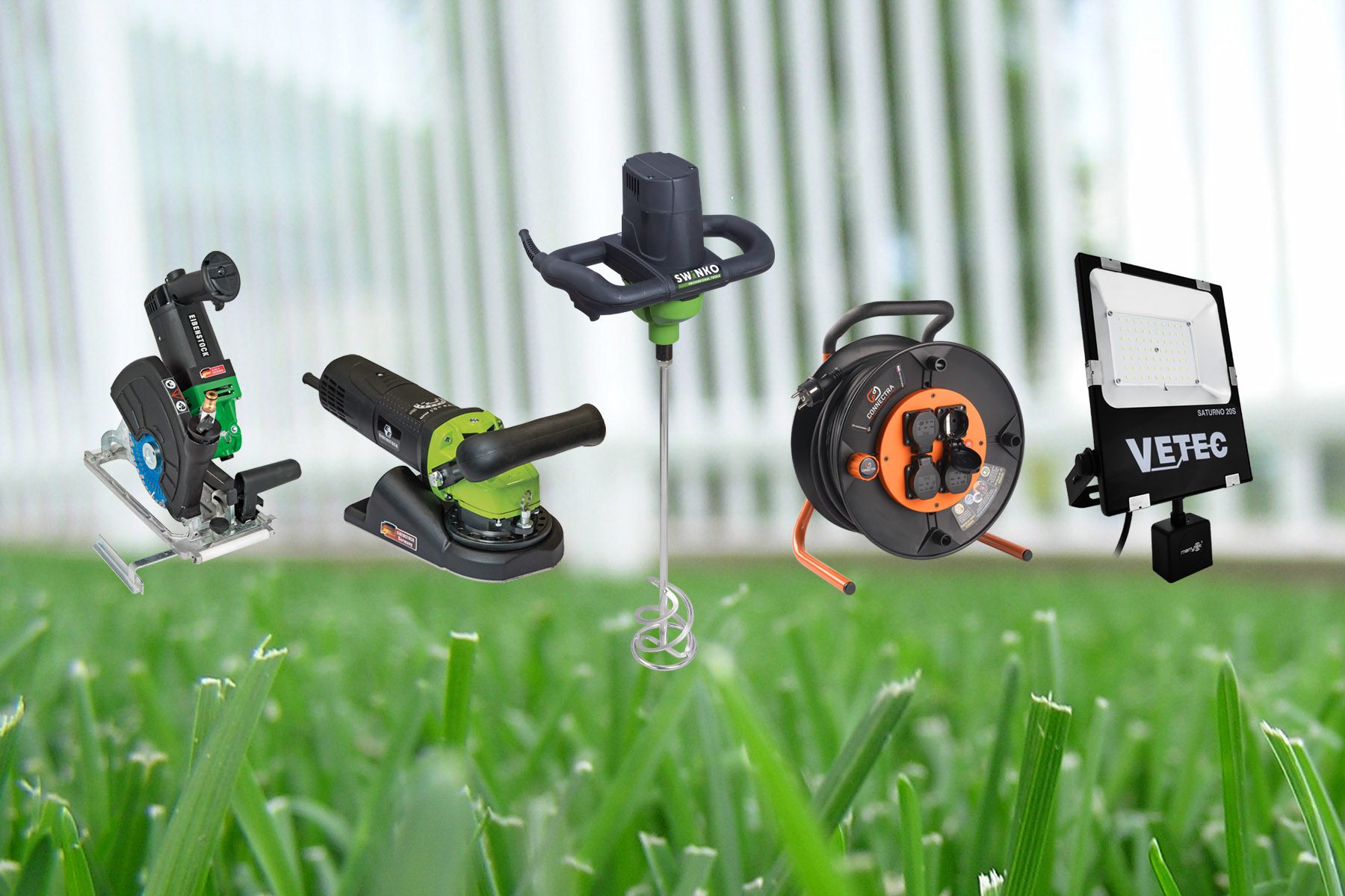 Onze top 5 machines voor tuinaanleg of renovatie